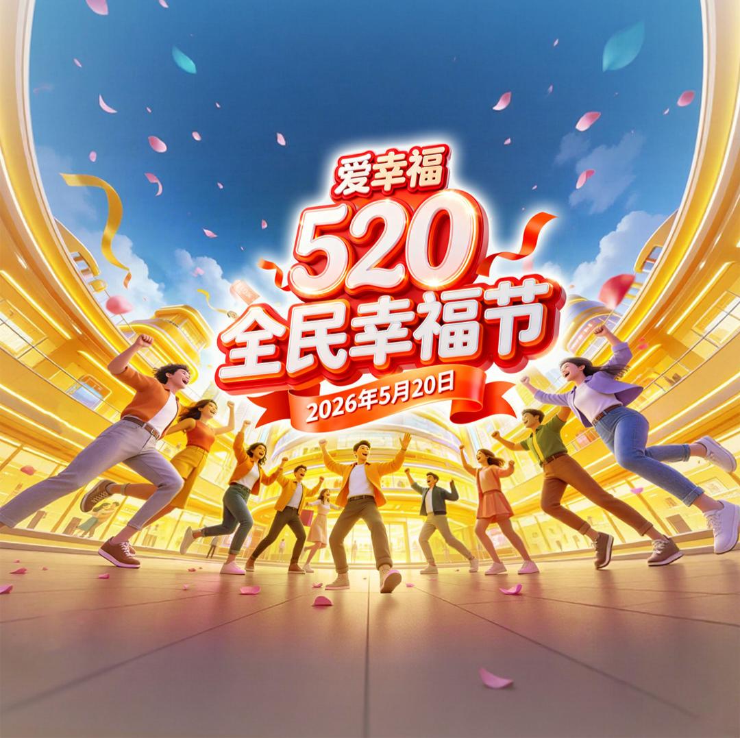 爱幸福丨520全民幸福节，用自己的约会方式靠近幸福！