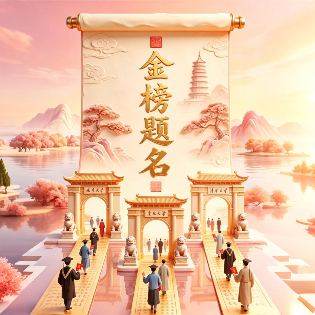 爱幸福丨以奋斗之姿，赴青春之约，愿金榜题名！ 
