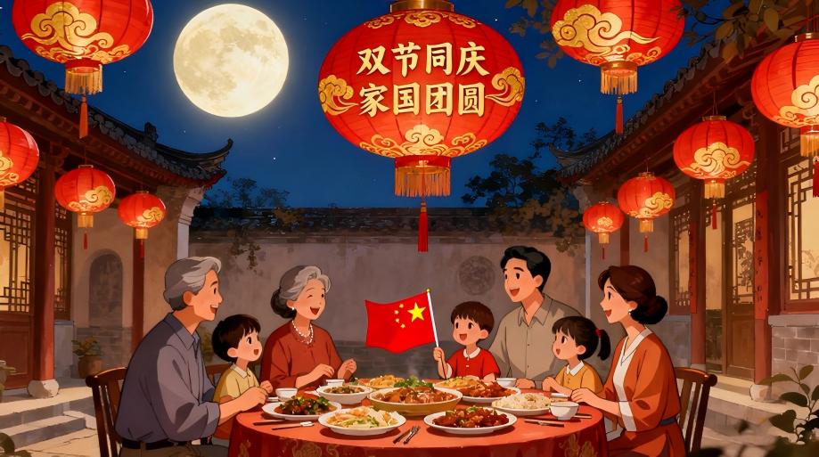 国庆中秋•双节同庆｜锦绣中华 月满华诞