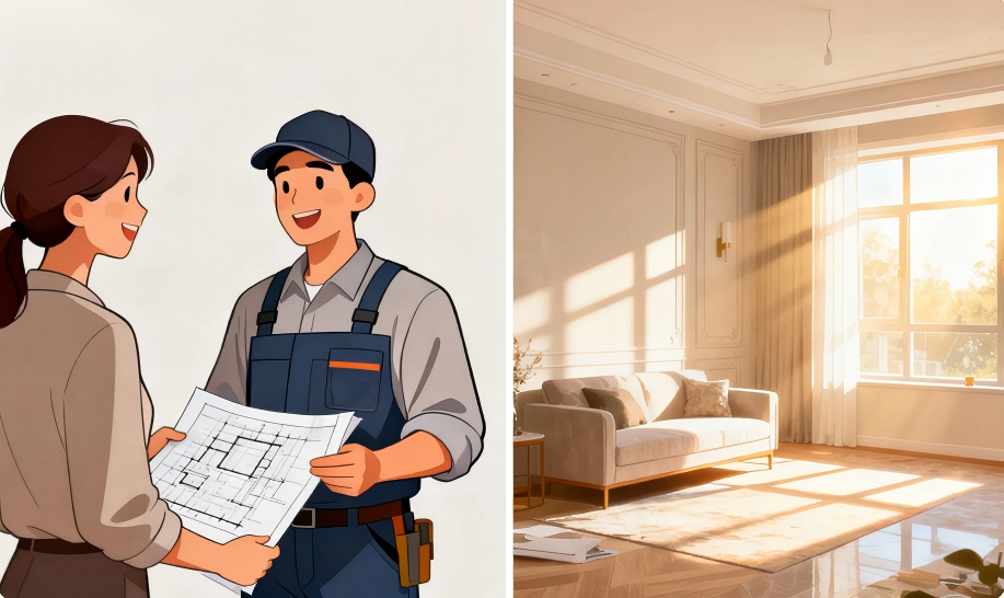 装修不后悔，直连工头更省心！